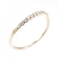 K18PG ダイヤモンド リング 0.11CT