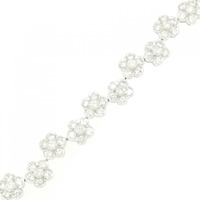 ポンテヴェキオ フラワー ダイヤモンド ブレスレット