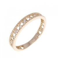 K18PG ダイヤモンド リング 0.02CT