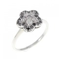K18WG ダイヤモンド リング 0.17CT