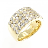 K18YG ダイヤモンド リング 2.00CT