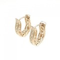 K18PG ダイヤモンド ピアス 0.18CT