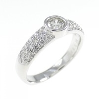 K18WG ダイヤモンド リング 0.25CT
