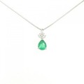 PT エメラルド ネックレス 1.27CT