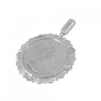 PT(枠) ダイヤモンド コイン 0.04CT