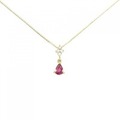 14KYG/K14YG ルビー ネックレス
