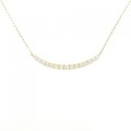 K18YG ダイヤモンド ネックレス 0.20CT