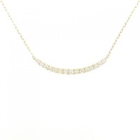 K18YG ダイヤモンド ネックレス 0.20CT
