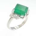 PT エメラルド リング 3.06CT