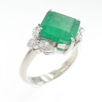 PT エメラルド リング 3.06CT
