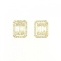 【新品】K18YG ダイヤモンド ピアス 1.20CT