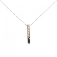 K18PG ダイヤモンド ネックレス 0.15CT