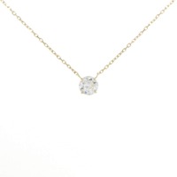 K18YG ダイヤモンド ネックレス 0.400CT J VS1 オールドブリリアントカット