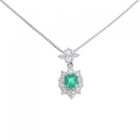 PT エメラルド ネックレス 0.24CT
