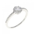 PT ダイヤモンド リング 0.236CT D SI1 VG