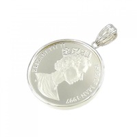 PT(枠) コイン ペンダント