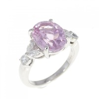 PT クンツァイト リング 4.65CT