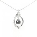 K18WG ダイヤモンド ネックレス 1.12CT