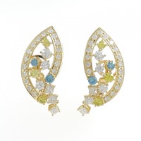 タサキ ダイヤモンド ピアス 4.00CT