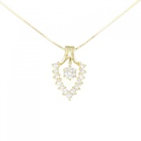 K18YG 2WAY ダイヤモンド ネックレス 0.2CT