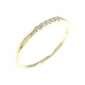 K18YG ダイヤモンド リング 0.05CT