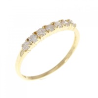 K18YG ダイヤモンド リング 0.20CT