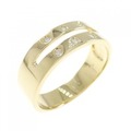 【新品】K18YG ダイヤモンド リング 0.06CT