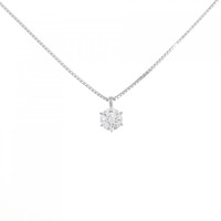【新品】PT ダイヤモンド ネックレス 0.383CT D SI1 VG