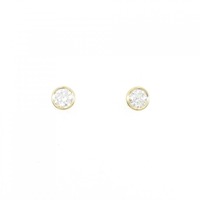 ティファニー バイザヤード ピアス 0.18CT 0.18CT F VVS1-2 3EXT