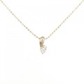 K18PG ダイヤモンド ネックレス 0.05CT