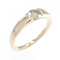K18PG ダイヤモンド リング 0.55CT