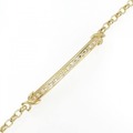 K18YG ダイヤモンド ブレスレット 0.30CT