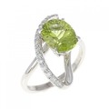 PT ペリドット リング 1.73CT