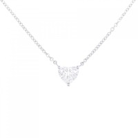 グラフ ハート ダイヤモンド ネックレス 0.50CT E VS1 ハートシェイプ