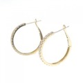 K18YG ダイヤモンド ピアス 0.60CT