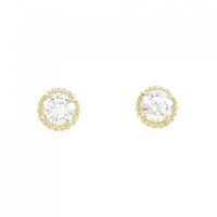【リメイク】K18YG/ST ダイヤモンド ピアス 0.210CT 0.249CT E SI1 Good