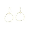 アーカー ビンドゥレメディーフープ ピアス 0.06CT