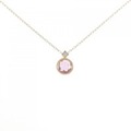 K18PG サファイヤ ネックレス 0.68CT