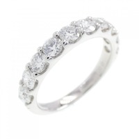 PT ハーフエタニティ ダイヤモンド リング 1.00CT