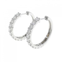【新品】PT ダイヤモンド ピアス 1.036CT 1.036CT E-F VVS2-SI1 EXT-VG