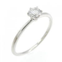 PT ソリティア ダイヤモンド リング 0.25CT