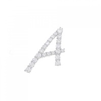 ギメル イニシャル ブローチ 0.514CT