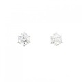 【リメイク】PT/ST ダイヤモンド ピアス 0.500CT 0.504CT D VS1-2 EXT
