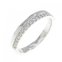 K18WG ダイヤモンド リング 0.16CT
