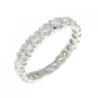 PT ハーフエタニティ ダイヤモンド リング 1.18CT