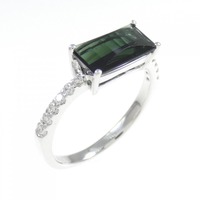 K18WG トルマリン リング 1.31CT