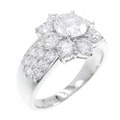 PT ダイヤモンド リング 1.049CT E I1 Good