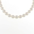 シルバークラスプ アコヤパール ネックレス 7.5-8mm