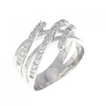 K18WG ダイヤモンド リング 0.28CT