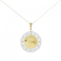 K18YG枠 コイン ネックレス